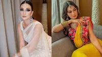 Luna Maya dalam busana India (Sumber: Instagram/lunamaya)