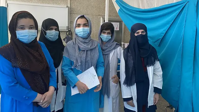 Tenaga kesehatan WHO pilih terus bertugas di Afghanistan meski ada Taliban.