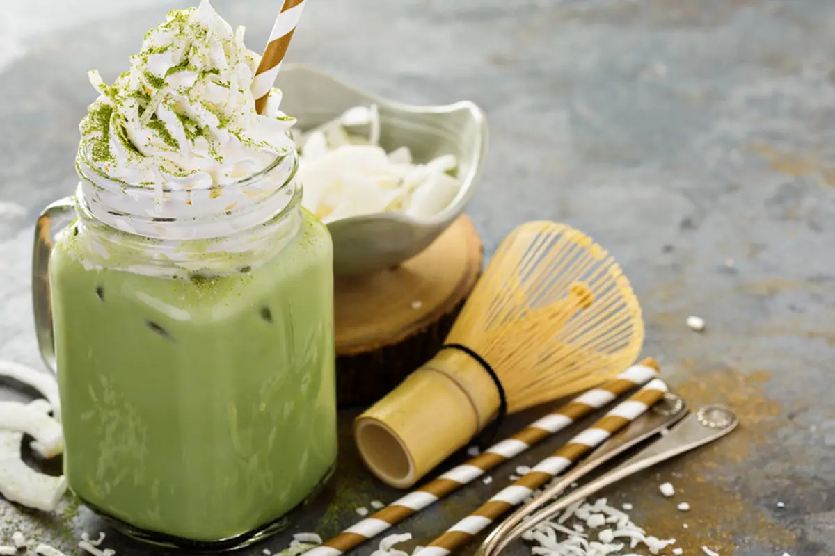 es matcha whipped cream