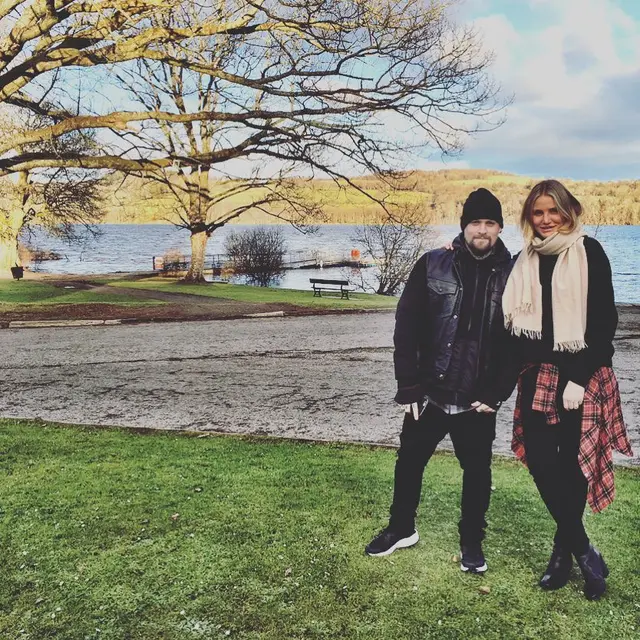 Drew Barrymore dan Benji Madden (Instagram/ benjaminmadden)