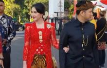 Tampil Cantik, 7 Foto Arumi Bachsin Saat Ikut Upacara HUT RI di Surabaya Ketika Mendampingi Sang Suami