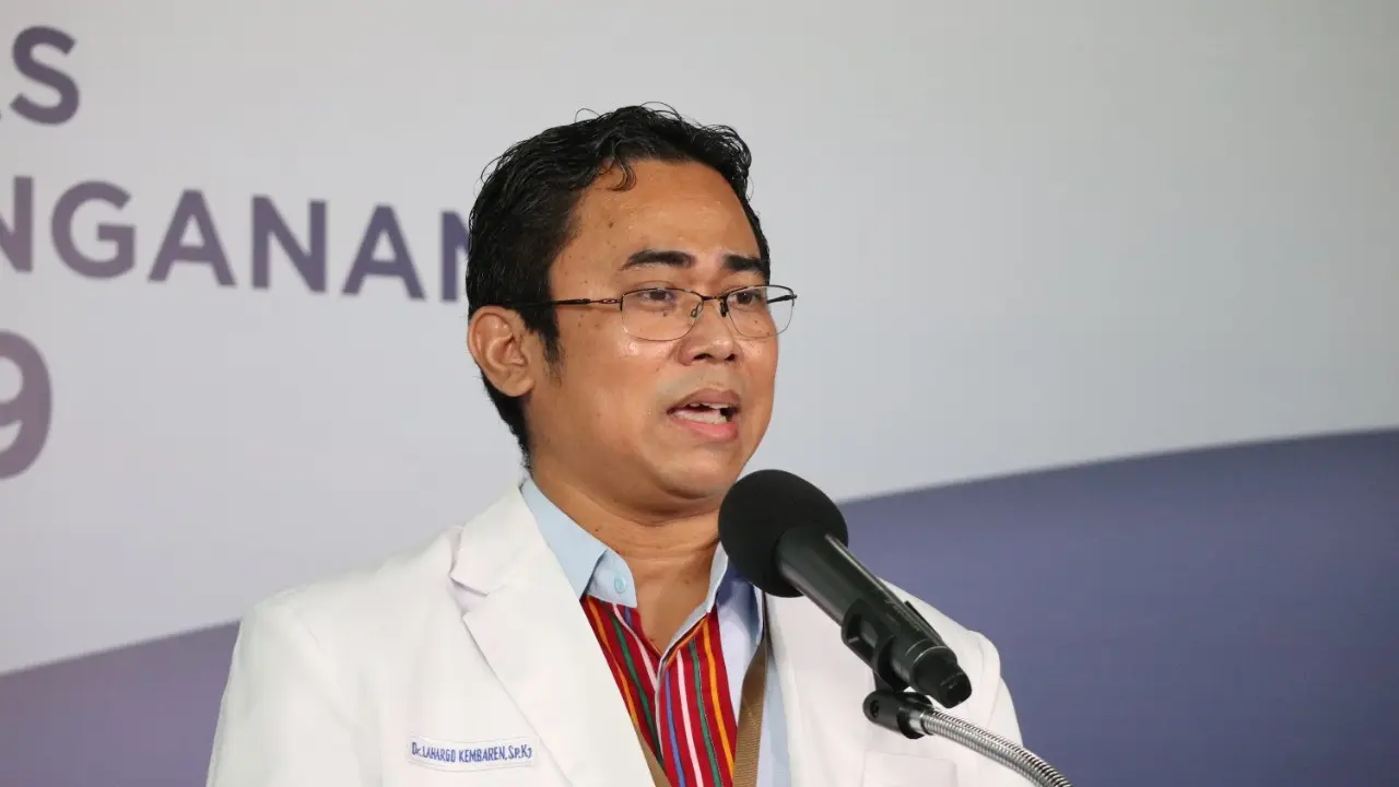 Perwakilan Perhimpunan Dokter Spesialis Kedokteran Jiwa Indonesia dr. Lahargo Kembaren, Sp.KJ
