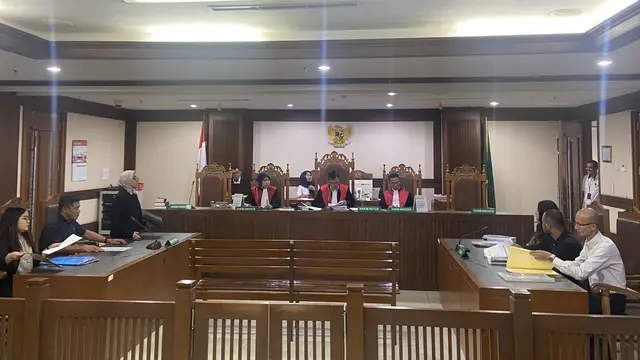 Sidang penundaan kewajiban pembayaran utang (PKPU) antara PT Bukalapak.com Tbk (BUKA) dan PT Harmas Jalesveva sebagai termohon berlangsung Pengadilan Niaga Jakarta.