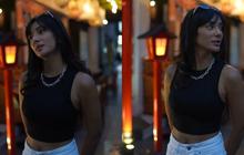 Potret Terbaru Fanny Ghassani, Cantik dan Memesona dengan Outfit Tank Top Crop Hitam