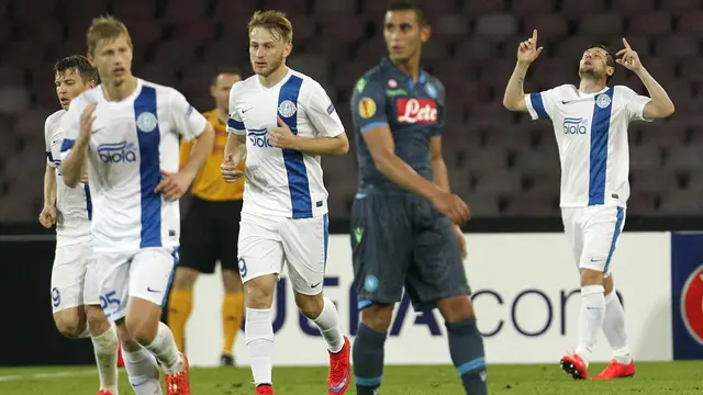 Dnipro Dnipropetrovsk Tahan Imbang Napoli di San Paolo