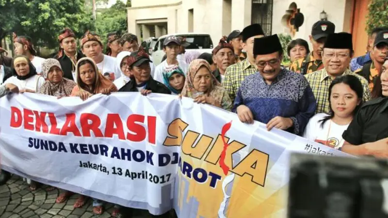 Dukungan Komunitas Sunda untuk Ahok-Djarot