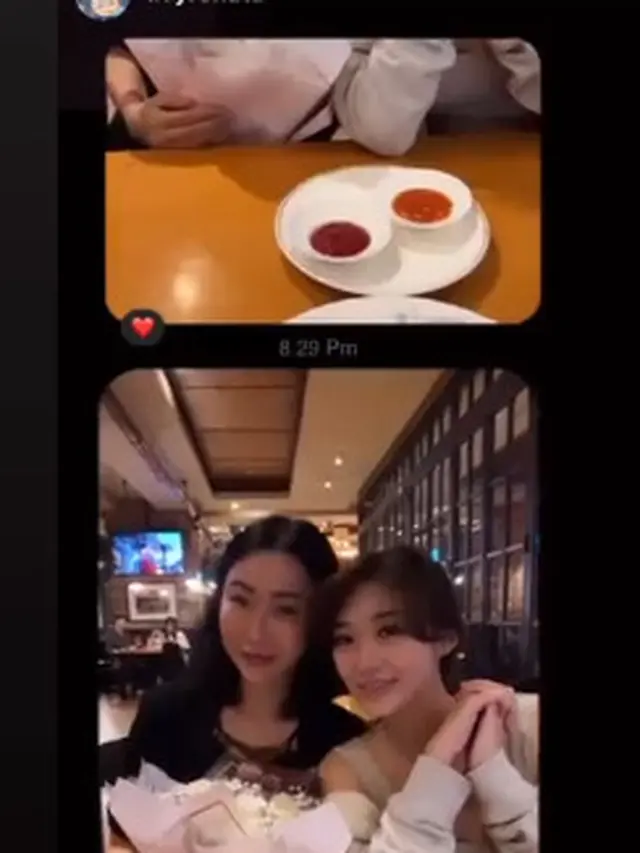 6 Potret Kompak Livy Renata dan Sang Mama, Bak Kakak Beradik