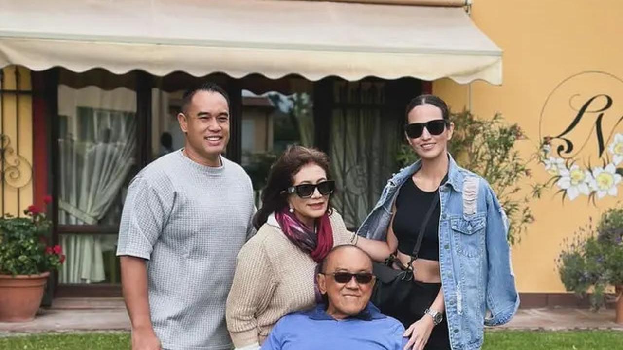 7 Potret Kedekatan Nia Ramadhani dan Aburizal Bakrie, Mertua Rasa Ayah Kandung