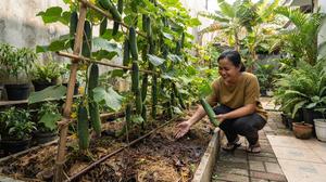 6 Tips Menanam Timun agar Berbuah Lebat, Perhatikan Air dan Nutrisi