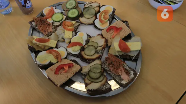 Roti Lapis, Sandwich, Denmark, Smorrebrod