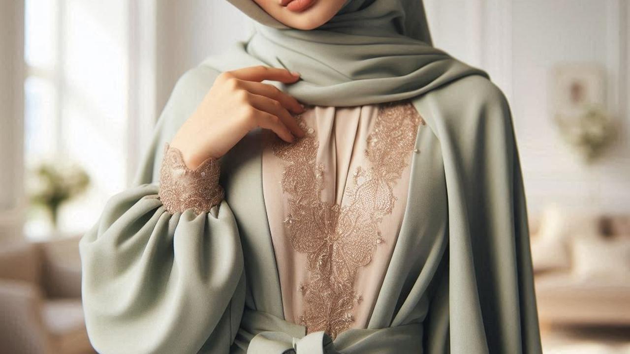 Tren Baju Lebaran 2025 Warna Sage Green
