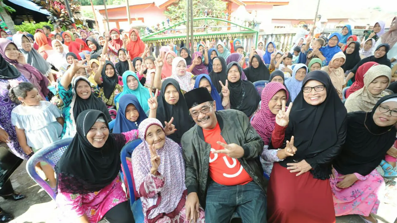 Calon Gubernur Sumatera Utara nomor urut 2 Djarot Saiful Hidayat. (Liputan6.com/Reza Efendi)