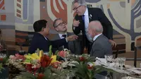 Prabowo Hadiri Jamuan Santap Siang Kenegaraan Bersama Presiden Lula di Brasilia