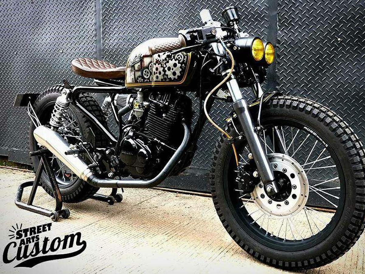 Modifikasi Honda Megapro Cafe Racer | Reviewmotors.co