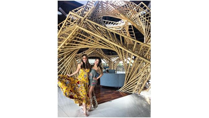 Indah Kalalo dan Shanty Paredes (Sumber: Instagram/@indahkalalo)