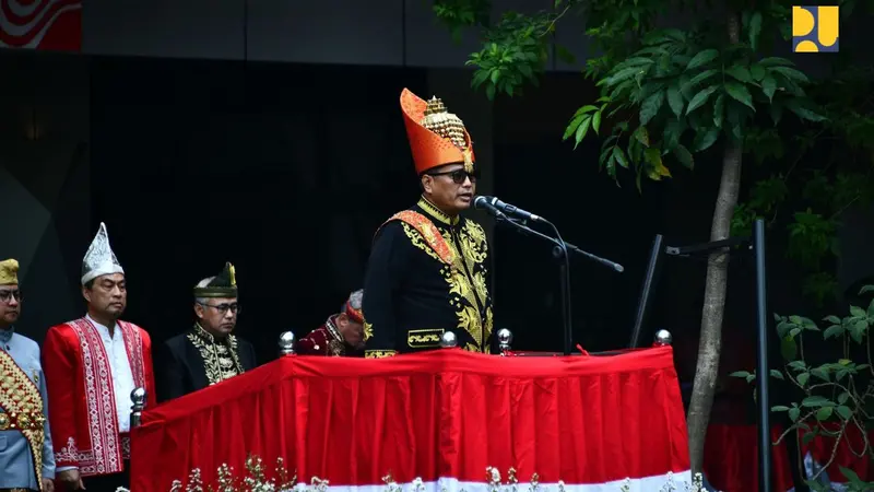 Peringatan HUT RI ke-79, Kementerian PUPR Berkontribusi Aktif Wujudkan Infrastruktur Indonesia Maju