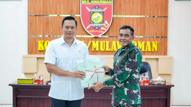Menteri Agraria dan Tata Ruang/Kepala Badan Pertanahan Nasional (ATR/BPN), Agus Harimurti Yudhoyono (AHY) .