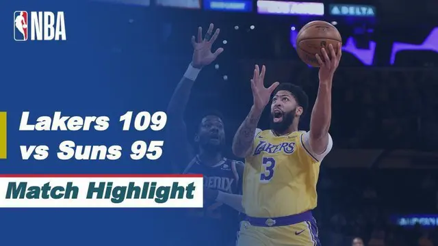 VIDEO: Highlights NBA Playoffs, LA Lakers Kalahkan Phoenix Suns 109-95