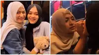 Potret kebersamaan Putri Delina dan Nathalie Holscher. (Sumber: Instagram/@putridelinaa)