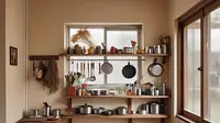 6 Inspirasi Desain Dapur Sederhana Tanpa Kitchen Set, Cocok untuk Rumah Kecil