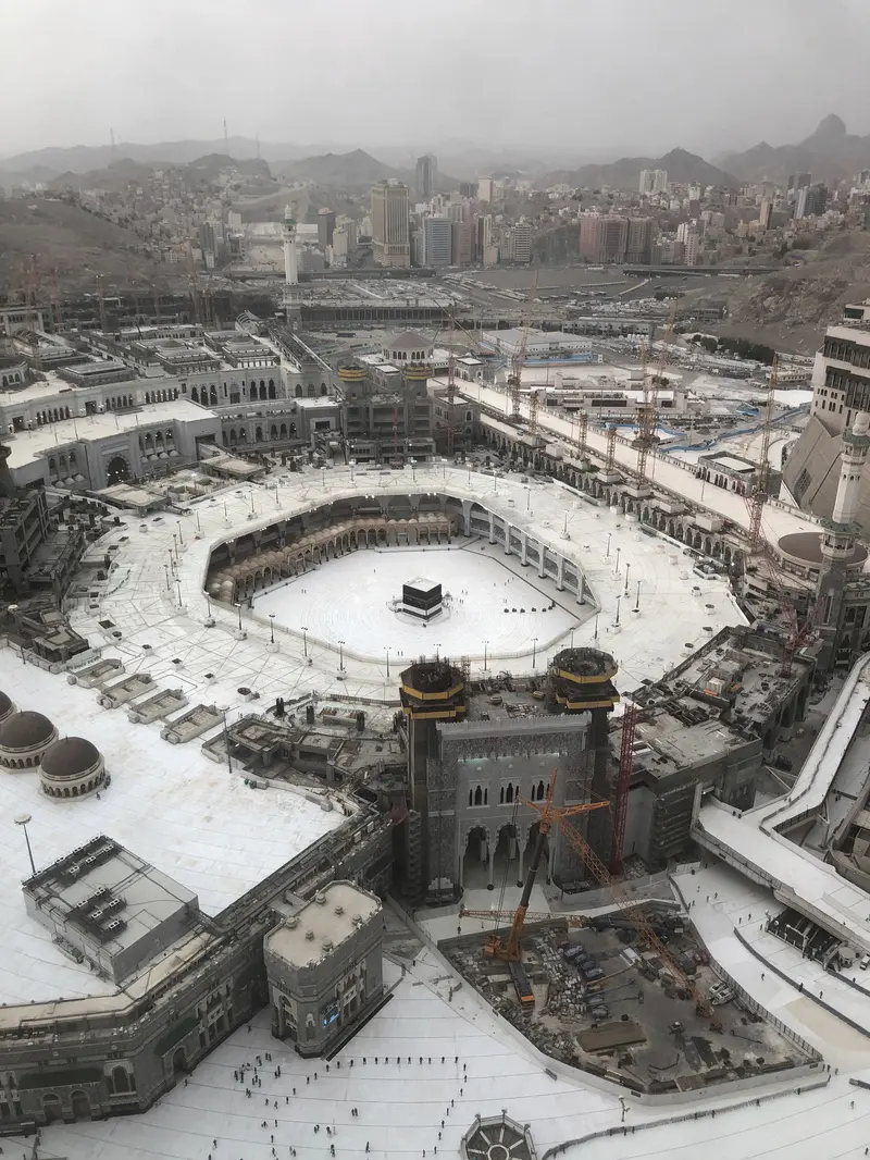FOTO: Masjidil Haram Bersiap Menyambut Jemaah Haji