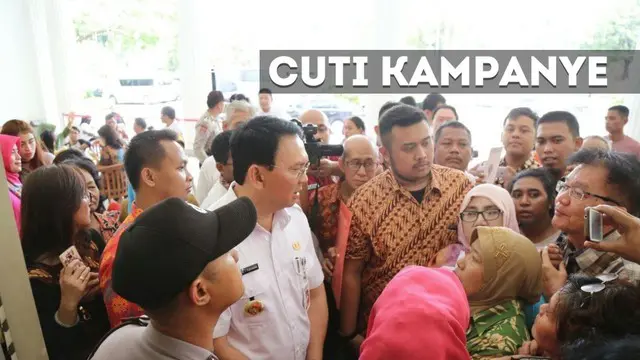 Sehari jelang cuti kampanye, Kantor Gubernur DKI Jakarta Basuki Tjahaja Purnama atau Ahok dibanjiri warga yang ingin mengadukan masalah. Selain itu, warga juga memanfaatkan kesempatan bertemu Ahok untuk foto bersama.