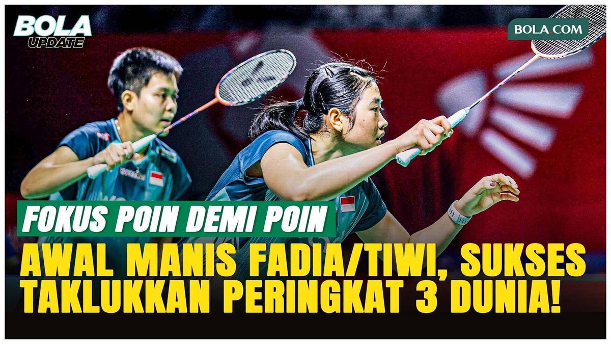 Kalahkan Pasangan Papan Atas Korea, Fadia/Tiwi Kian Percaya Diri Kejar Level Dunia