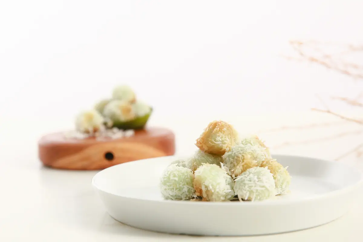 resep klepon pandan