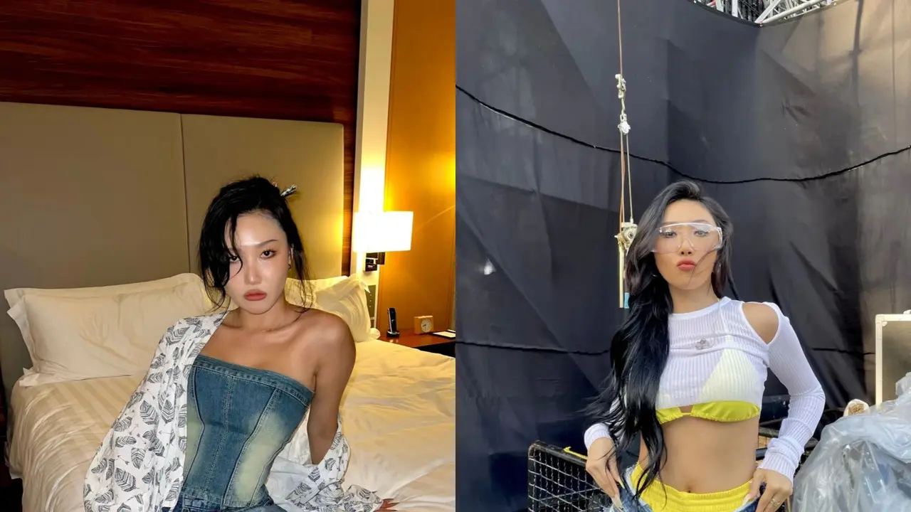 8 Gaya Berani Hwasa MAMAMOO yang Bangga dengan Badan Curvy dan Kerap Suarakan Body Positivity