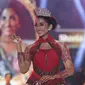 Shania Sree, dinobatkan menjadi Miss Jakarta Fair 2017 di malam grand final yang berlangsung pada Jumat, (7/7/2017). (JFK2017)