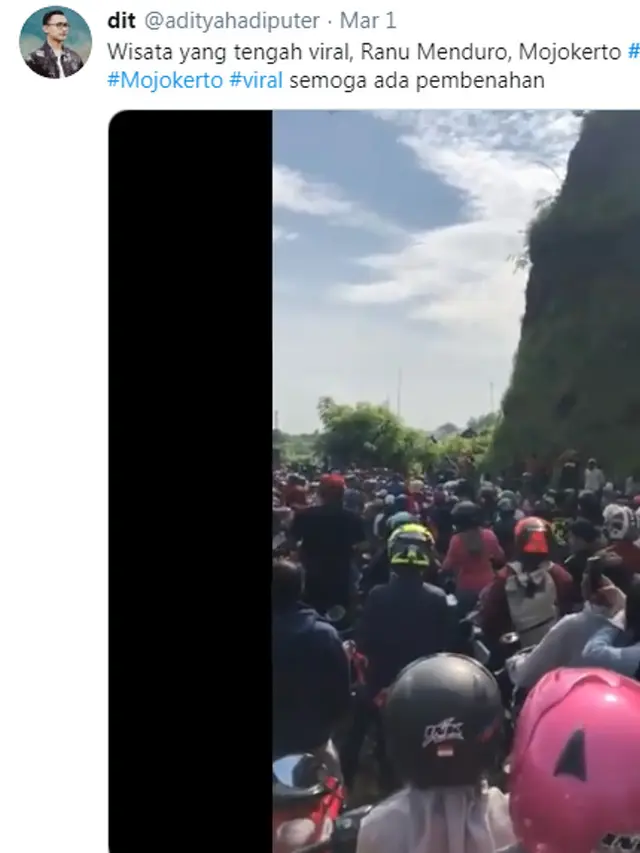 5 Potret Ramainya Ranu Manduro Ngoro Mojokerto Setelah Viral di Medsos
