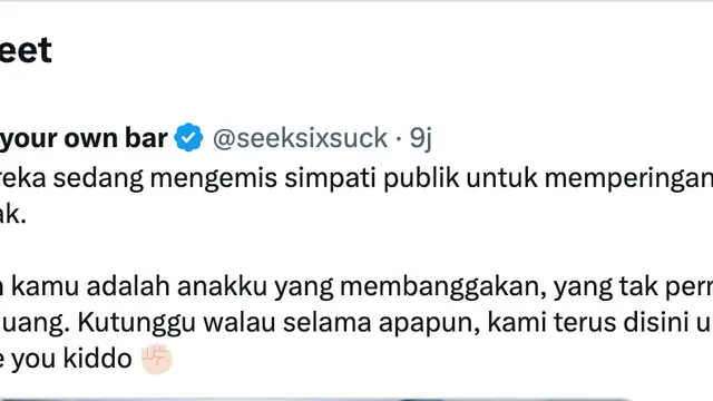 Cuitan Jonathan Latumahina soal kondisi David Ozora. (Foto: Dok. Twitter @seeksixsuck)