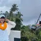 Park Eun Bing, aktris Korea yang membintangi Extraordinary Attorney Woo liburan di Bali. (Dok: IG @eunbining0904&nbsp;https://www.instagram.com/p/C8Y1FzTRnHn/?igsh=dTU2MnM2YTNlOGhz)