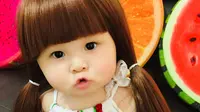 Baby Belle Zhou menggemaskan (dok. instagram @babybellezhou/ https://www.instagram.com/p/BtLWHxsnWGS/ Adinda Kurnia)