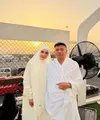 Ashanty saat Puncak Ibadah Haji bersama Anang Hermansyah. [@ashanty_ash]