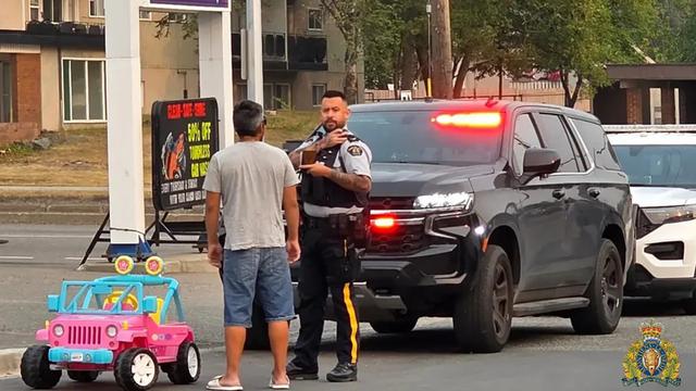 Man Arrested for Driving Barbie Jeep to Buy Drinks