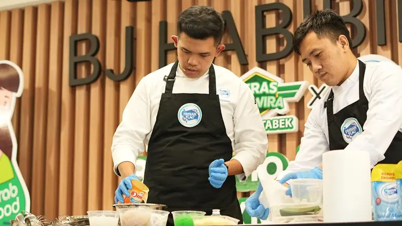 Dukung UMK Menuju Pangan Lezat dan Sehat Lewat Kolaborasi Frisian Flag dan Grab Food