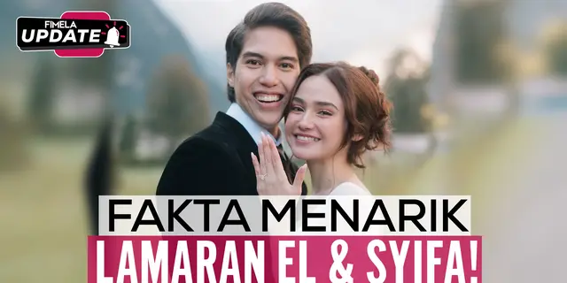 Resmi Tunangan! El Rumi Beri Cincin Hampir Rp1 Miliar untuk Syifa Hadju di Swiss