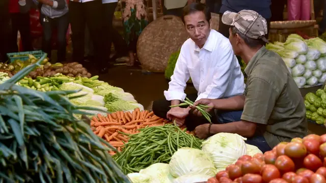 Jokowi Blusukan ke Pasar Bogor