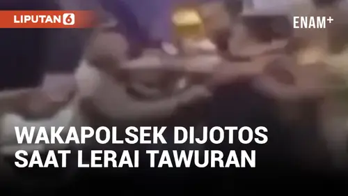 VIDEO: Berupaya Redam Tawuran, Wakapolsek Margoyoso Pati Malah Jadi Korban Pemukulan