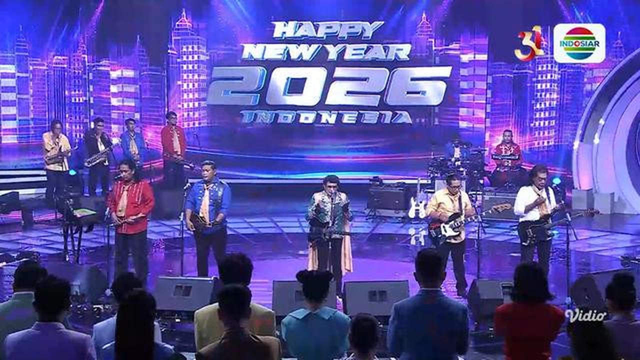 Rhoma Irama di Konser Happy New Year Indonesia 2026 di Indosiar, Selipkan Doa untuk Korban Bencana