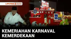 Peringatan HUT ke-80 RI berlangsung meriah. Di Monas hingga kawasan Semanggi, Pemerintah menggelar karnaval kemerdekaan pada puncak perayaan HUT RI pada Minggu malam.