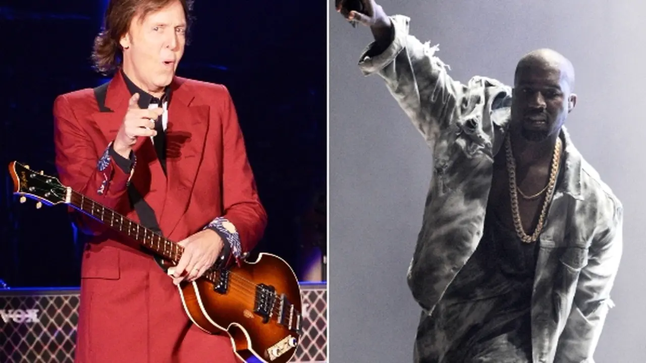 Kanye West Garap Album Rahasia dengan Paul McCartney