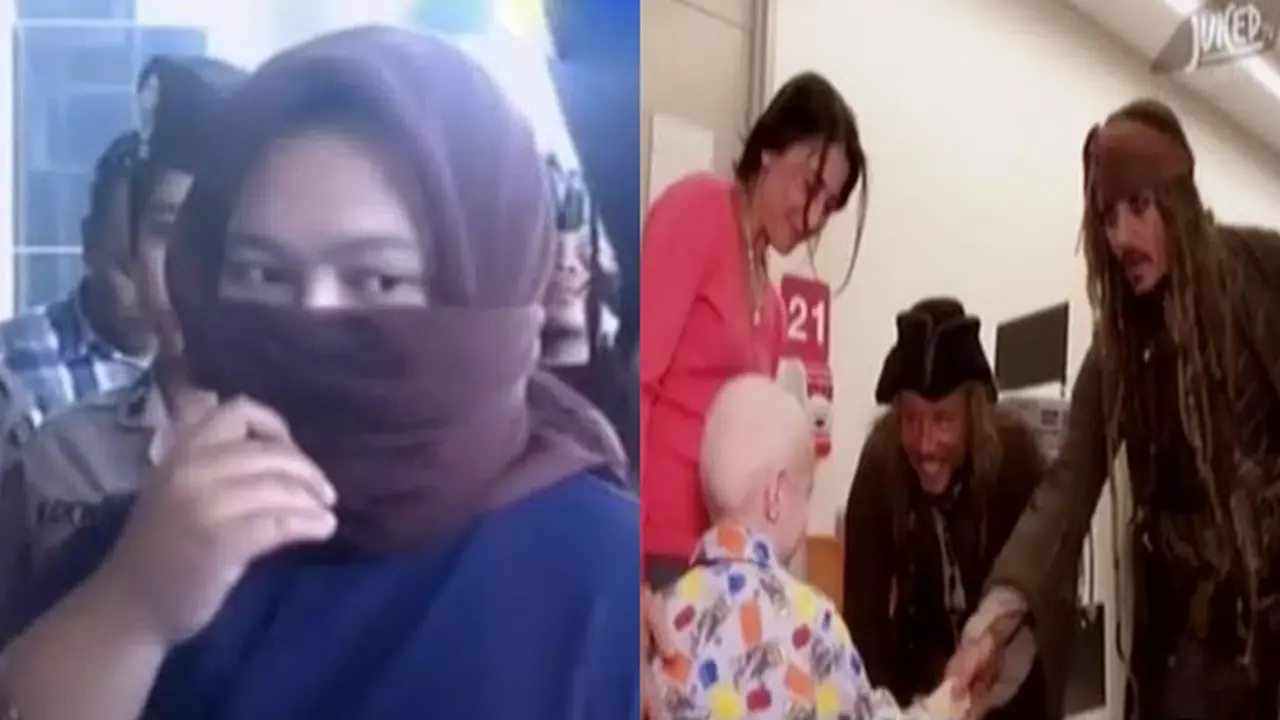 Penculik Bayi Ditangkap hingga Jack Sparrow Kunjungi RS Anak