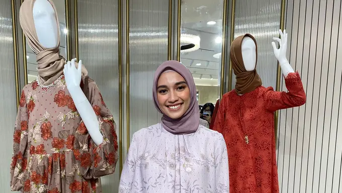 Inspirasi Baju Lebaran yang Menawan dari Mega Iskanti x Kami