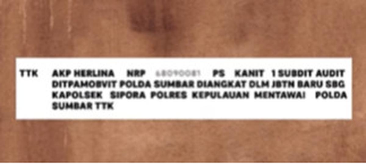 Polwan jadi Kapolsek