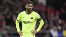 Lionel Messi saat pertandingan Barcelona menghadapi Atletico Madrid di stadion Wanda Metropolitano, Madrid pada 24 November 2018. (AFP/Javier Soriano)