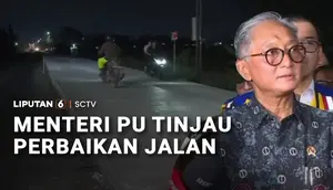 Menteri PU Tinjau Jalan Rusak di Kawasan Industri Wilmar, Serang