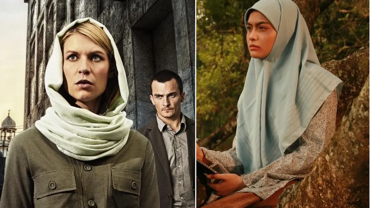 Poster `Homeland` Mirip `Perempuan Berkalung Sorban`, Kok Bisa?