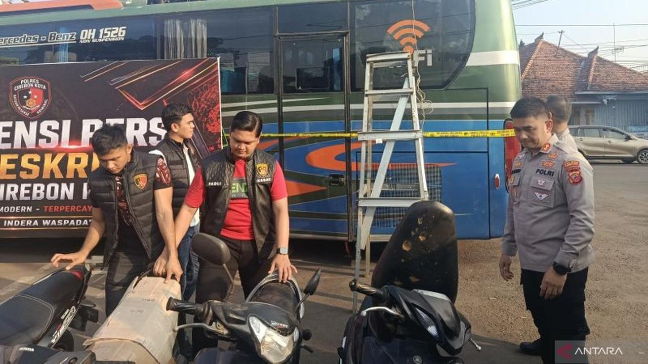 Polres Cirebon Kota Bongkar Jaringan Penadah Motor Curian Lintas Provinsi, 100 Unit Terlibat